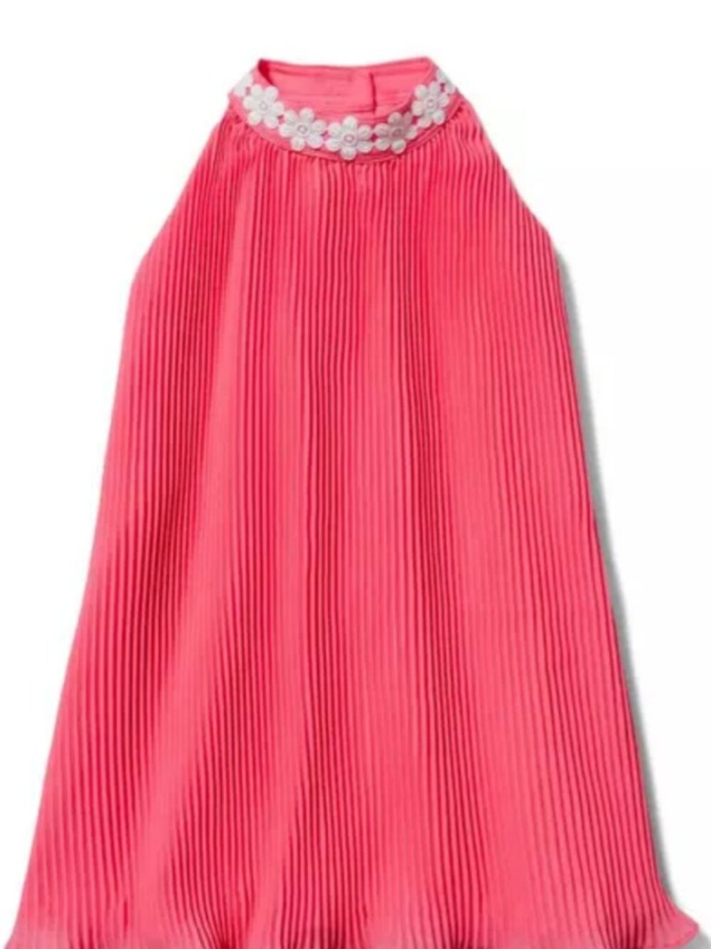 Janie & Jack Bubblegum Pleated Dress Sz 2T